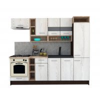 Bucatarie COSSY NEW 250 A1 Wenge / Decor K010